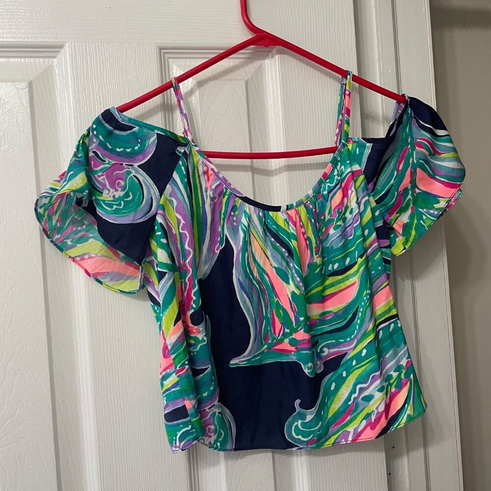Lilly Pulitzer  Posy Crop Top